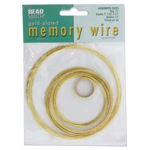 Memory wire sets gold